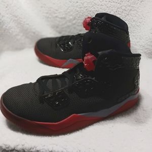 Preowned Nike Air Jordan Spike Forty - Men's - Black and Gym Red